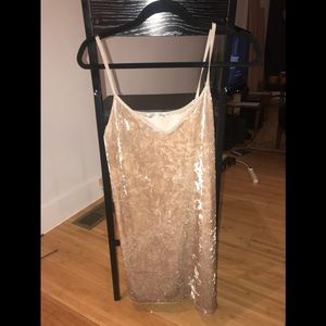 Mini shimmery Zara dress